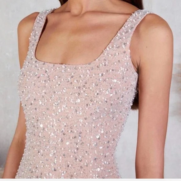 Nadine Merabi Lulu White Dress - Medium BNWT - Picture 6 of 9